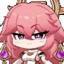 yaeBleh emote