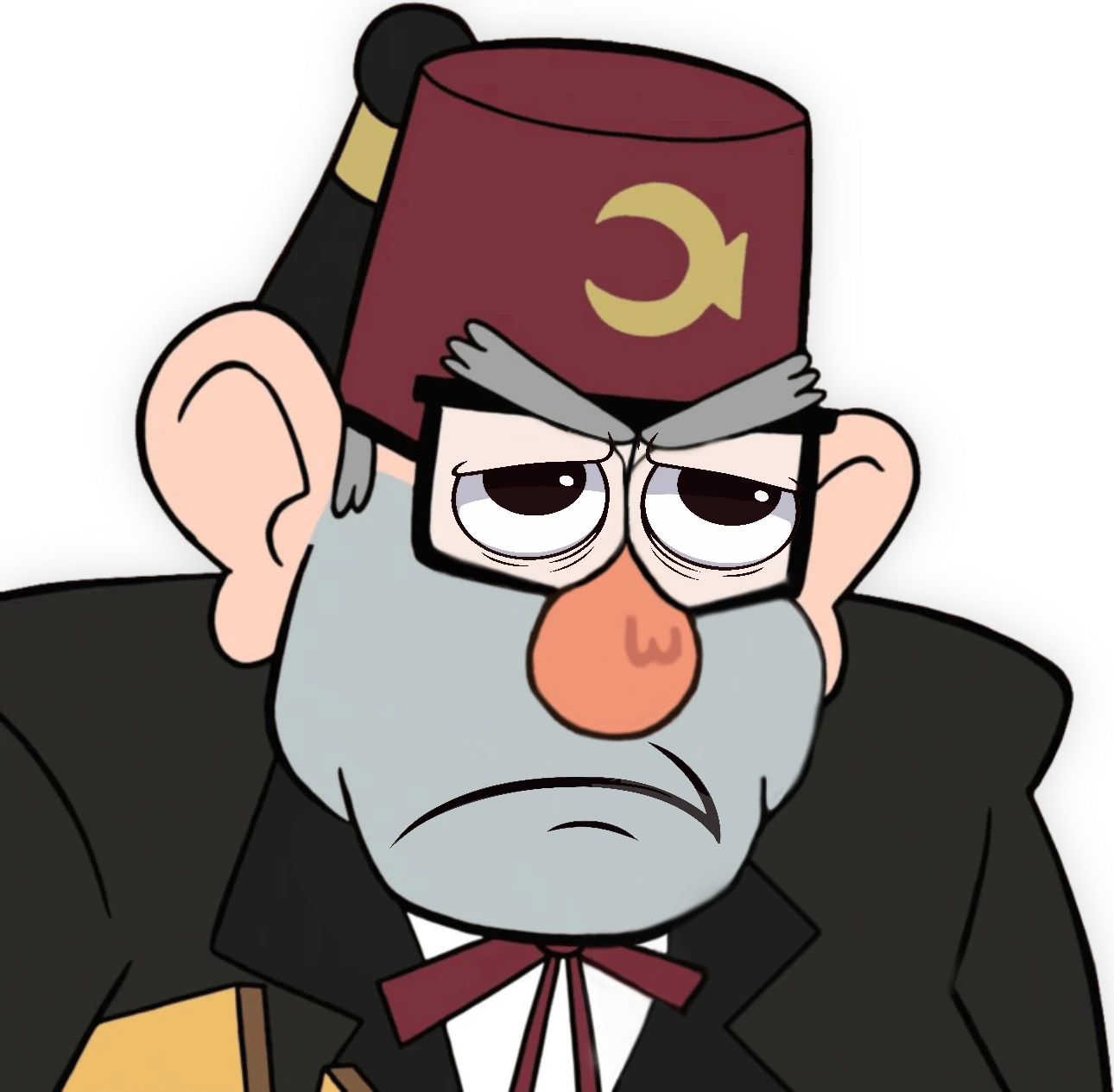 GrunkleStan_Depressed emoji