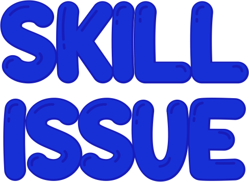 Skill_Issue static emote