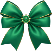 Greenflowerbow emote