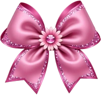 Pinkflowerbow emote