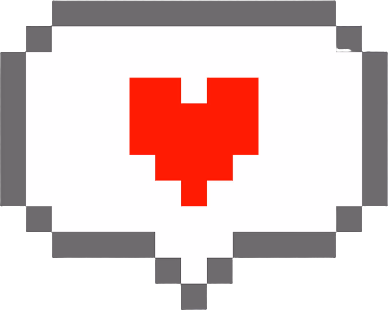 PixelLoveBubble emote