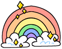 Rainbow emote