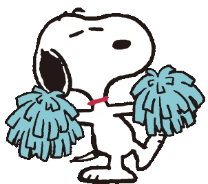 snoopy_cheer emote