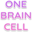 OneBrainCell emote