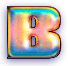 holo_letter_b emote