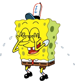 SpongeLaugh emote