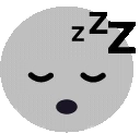 Graysleepingemoji emote