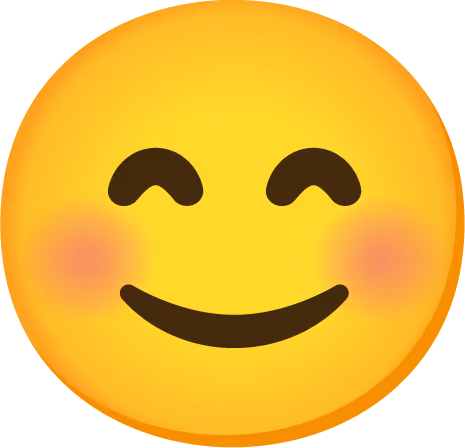 SmilingFacewithSmilingEyesEmoji emote