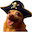 PirateDog emote