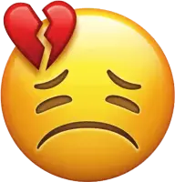 depressedBrokenHearted emote