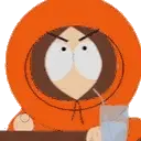 KennyAngryTableSlam emote