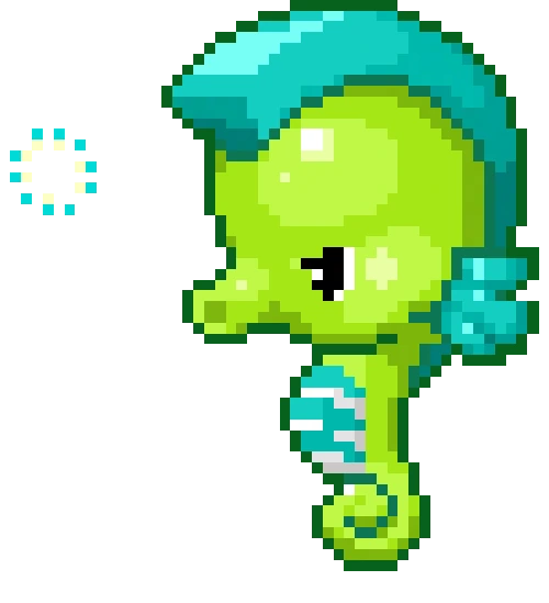 Seahorse emote
