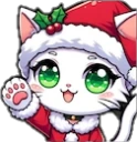 xmas_cat4 emote