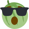 SurprisedChillMelon emote