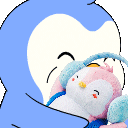 PenguCuddle animated emote