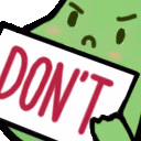 dont_sign_bean emote