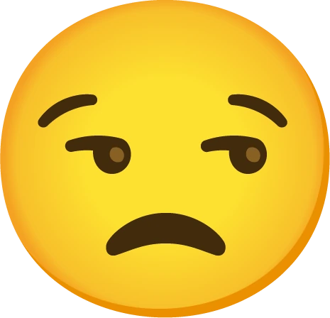 UnamusedFaceEmoji emote