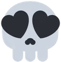 SkullHeartEyes emote