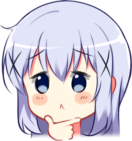 ChinoThink emote