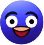 Blue emote