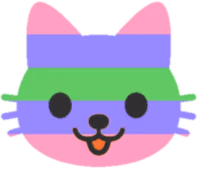 trigender_kitty_face emote