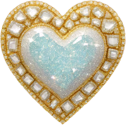 Blingedheart emote