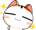 kittyProudSparkle emote