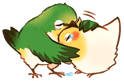 birbshug emote
