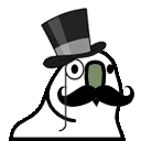 gentlemanParrot emote