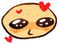 Stares_Cutely emote