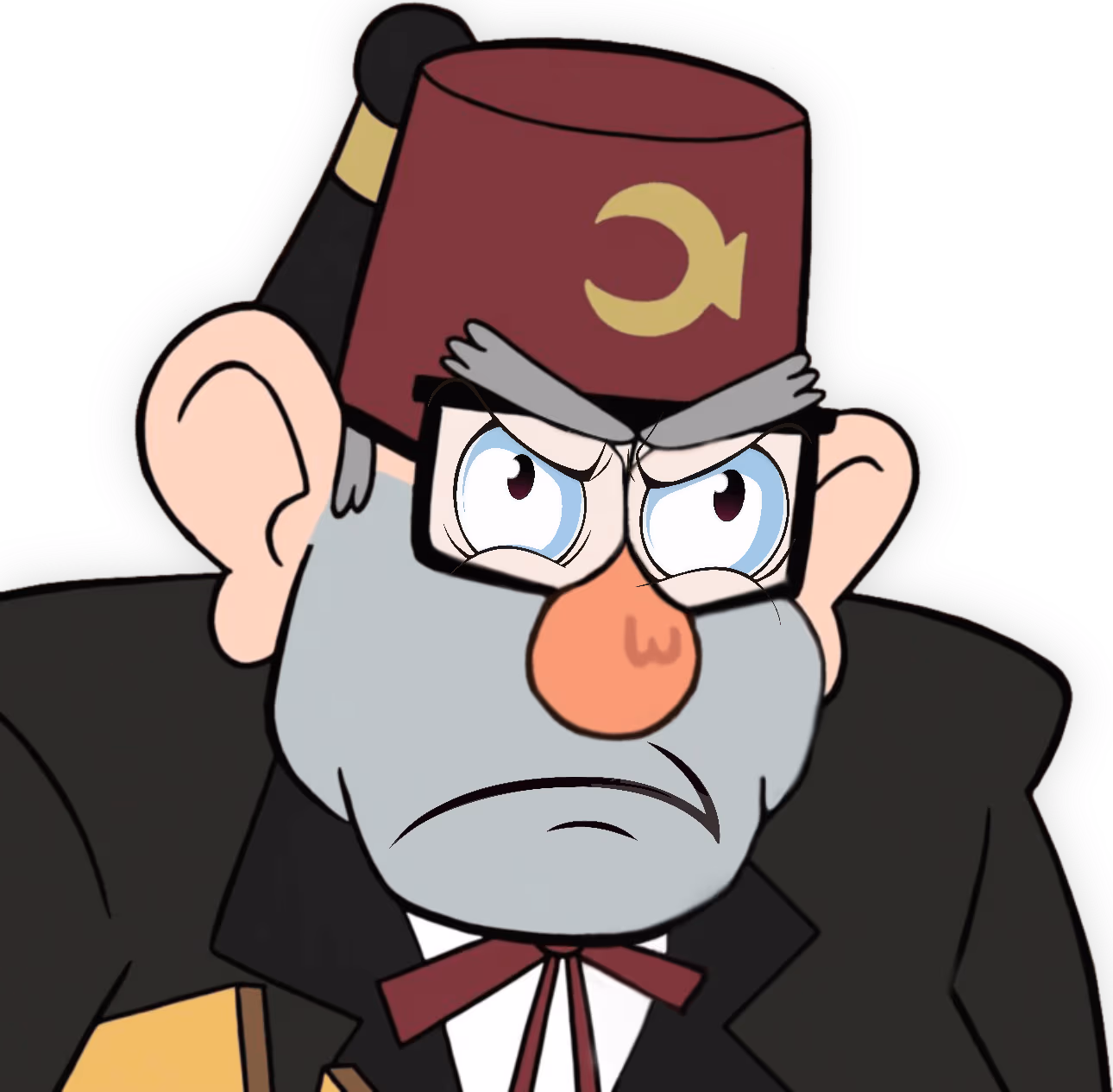 GrunkleStan_Mad emote