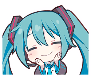 miku_happy emote