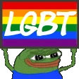pepe_rainbow_LGBT emote