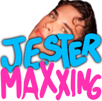 jestermaxxing emote