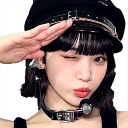 ChaewonSalute emote