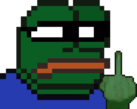 pepemiddlefingerfuck emoji