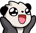 PandaHugg emote