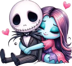 JackSkellington_Hug sticker