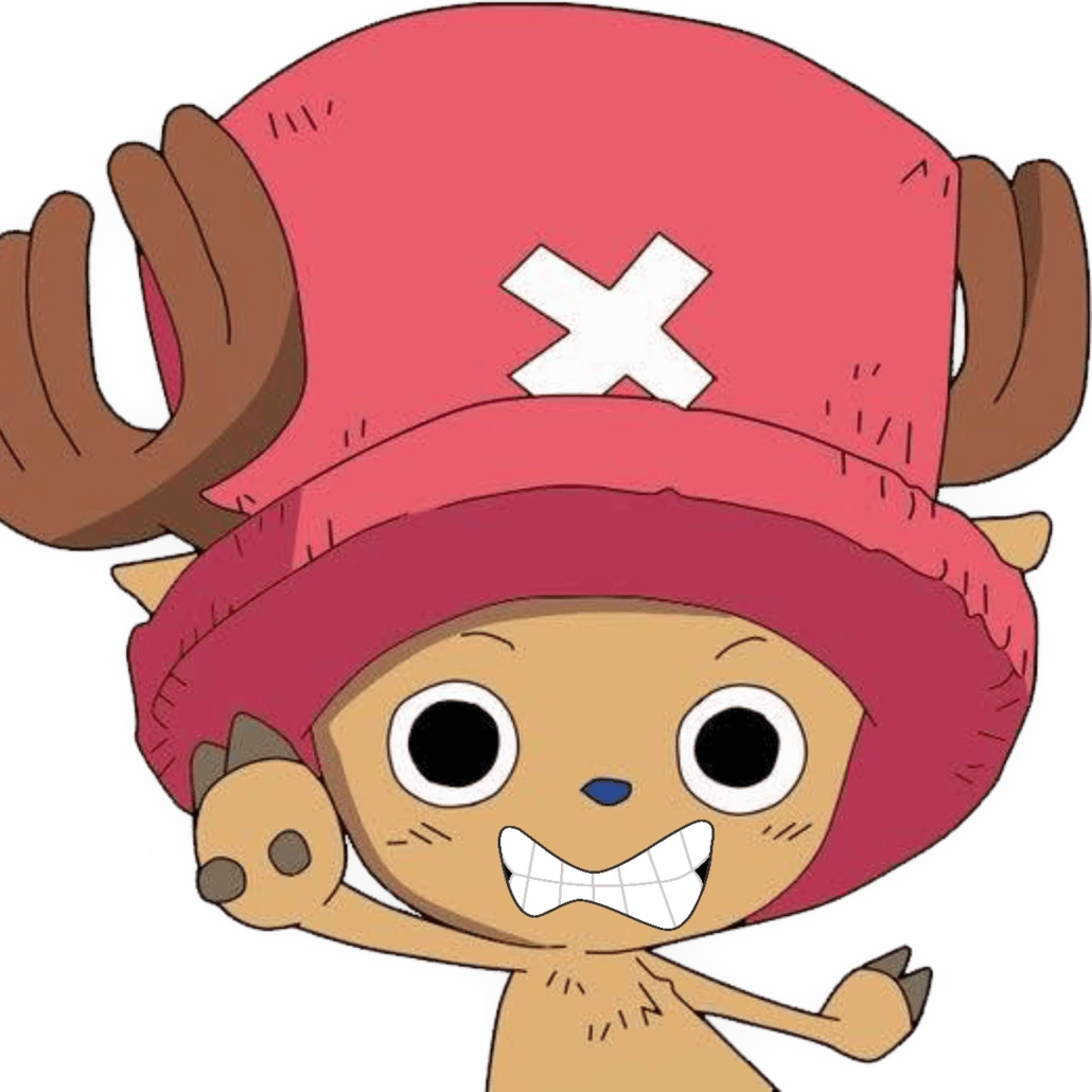 Chopper_ScaredConcerned emote