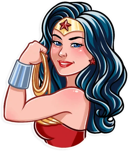 WonderWomanWeCanDoIt emoji