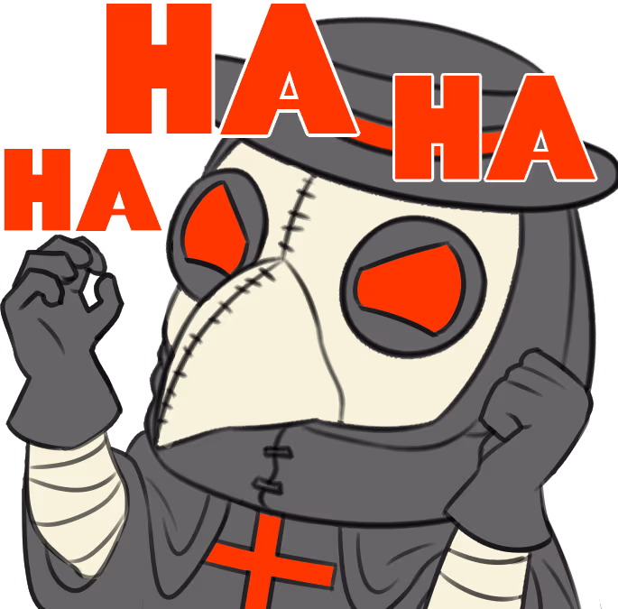 PlagueDoctorEvilLaugh emote