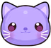 Cutepurplecat emote