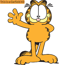 Garfield static emote