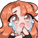 ginger_crying static emote