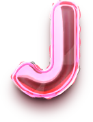 Letter_J_foil_balloon emote