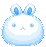 pastelbluebouncybunny emote