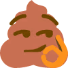 SmirkingPoo emote