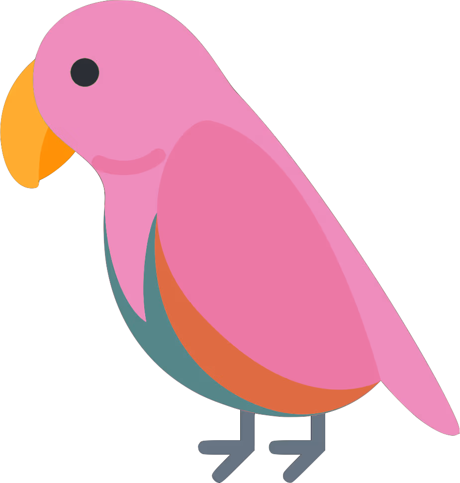 pink_parrot emote