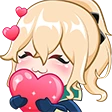 Lovergirl emote